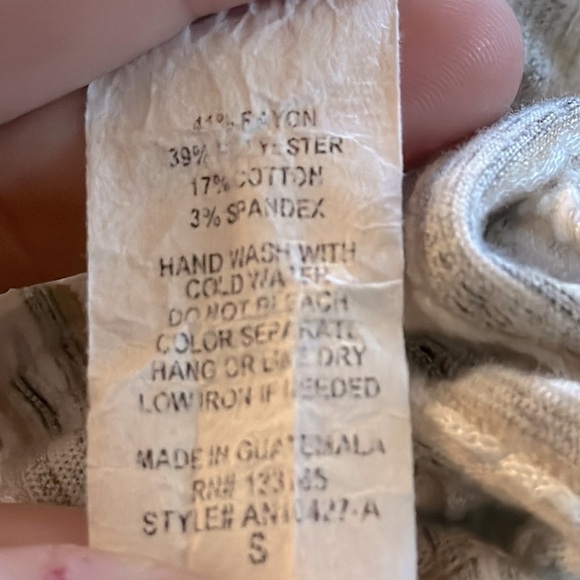 Altar’d State Loxley‎ Cropped Top Size Small Rayon Blend - Picture 12 of 12